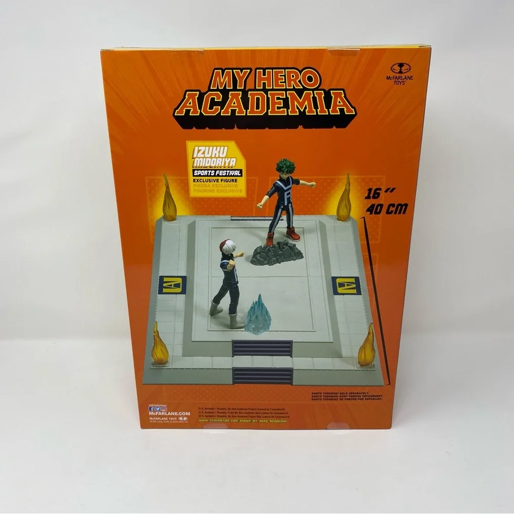 McFarlane - My Hero Academia -‎ Sports Festival Arena + Midoriya Figure NEW